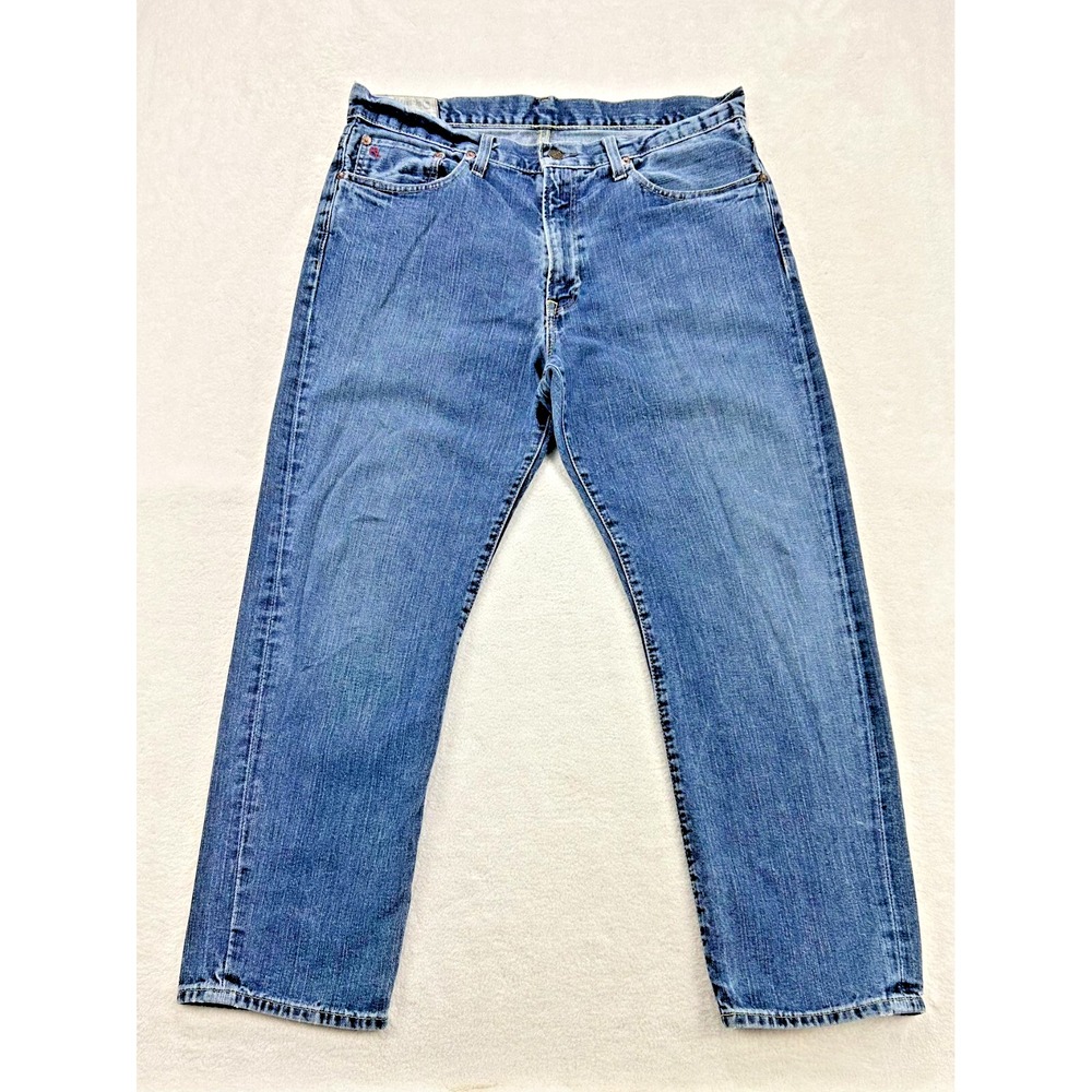 POLO‎ Ralph Lauren CORTLANDT Jeans Men 33X30 Blue Straight Leg Medium Denim